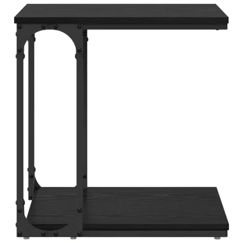 Bocni stol Crni hrast 50 x 35 x 52 cm Konstruirano drvo - Crni hrast 50 x 35 x 52 cm Cijena