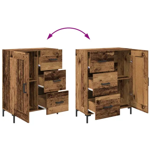 Kreveta Staro drvo 69.5 x 34 x 90 cm Konstruirano drvo - Staro drvo Cijena