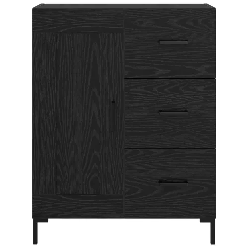 Kreveta Crni hrast 69.5 x 34 x 90 cm Konstruirano drvo - Crni hrast Cijena