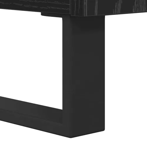Stolić za kavu Crni hrast 55 x 55 x 36,5 cm Konstruirano drvo - Crni hrast Cijena