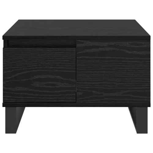 Stolić za kavu Crni hrast 55 x 55 x 36,5 cm Konstruirano drvo - Crni hrast Cijena