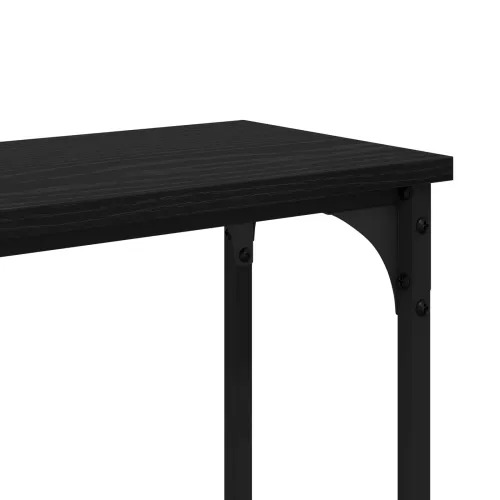 Konzolnistol Crni hrast 146 x 22.5 x 75 cm Konstruirano drvo - Crni hrast 145 cm Cijena
