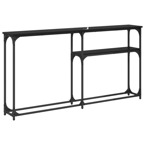 Konzolnistol Crni hrast 146 x 22.5 x 75 cm Konstruirano drvo - Crni hrast 145 cm Cijena