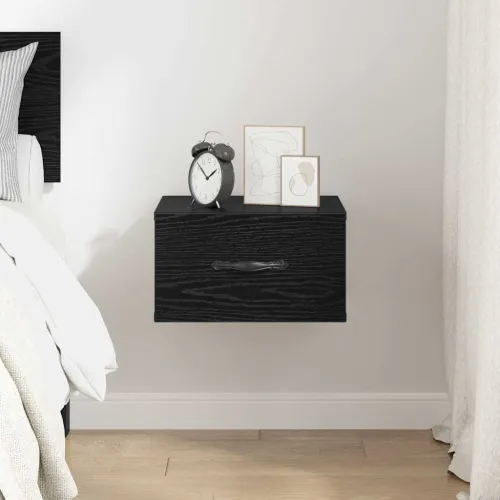 Noćni ormar Crni hrast 35 x 35 x 20 cm Konstruirano drvo - Crni hrast 1 Cijena