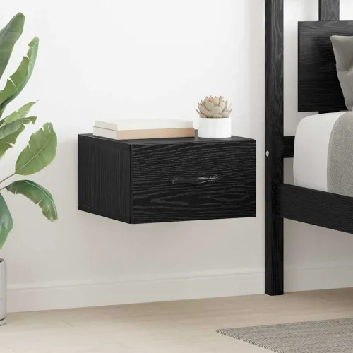 Noćni ormar Crni hrast 35 x 35 x 20 cm Konstruirano drvo - Crni hrast 1 Cijena