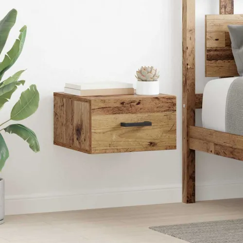 Noćni ormar Staro drvo 35 x 35 x 20 cm Konstruirano drvo - Staro drvo 1 Cijena