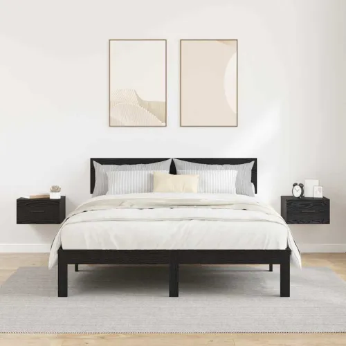 Noćni ormar 2 kom. Crni hrast 35 x 35 x 20 cm Konstruirano drvo - Crni hrast 2 Cijena