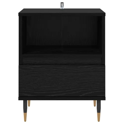 Noćni ormar 2 kom. Crni hrast 40 x 35 x 50 cm Konstruirano drvo - Crni hrast 2 Cijena