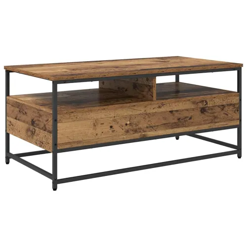 Stolić za kavu Staro drvo 100 x 51 x 45 cm Konstruirano drvo - Staro drvo 100 x 51 x 45 cm Cijena