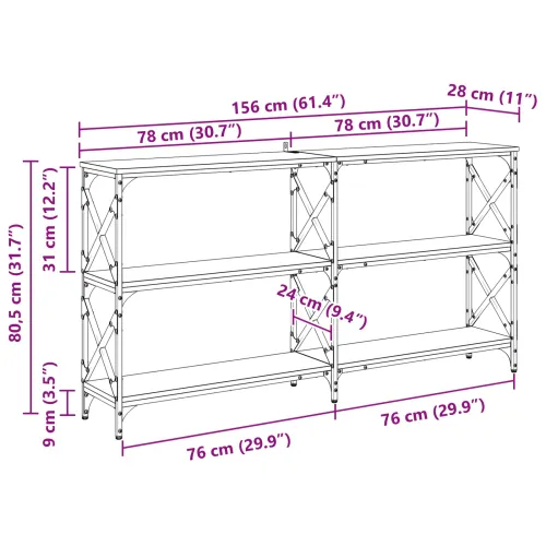 Konzolna stolica Staro drvo 156 x 28 x 80,5 cm - Staro drvo 156 cm Cijena