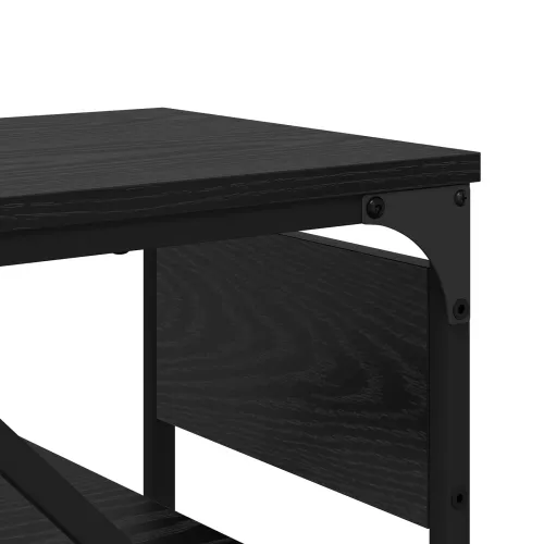 Konzolnistol Crni hrast Konstruirano drvo 75x30x75cm - Crni hrast 75 cm Cijena