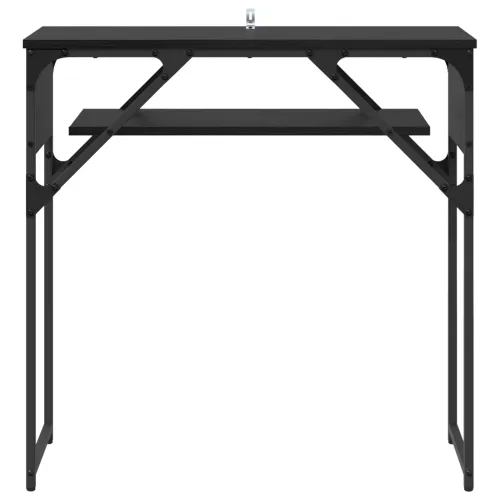 Konzolnistol Crni hrast Konstruirano drvo 75x30x75cm - Crni hrast 75 cm Cijena