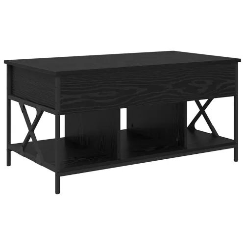 Stolić za kavu Crni hrast 100 x 55 x 48.5 cm Konstruirano drvo - Crni hrast Cijena