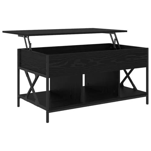 Stolić za kavu Crni hrast 100 x 55 x 48.5 cm Konstruirano drvo - Crni hrast Cijena