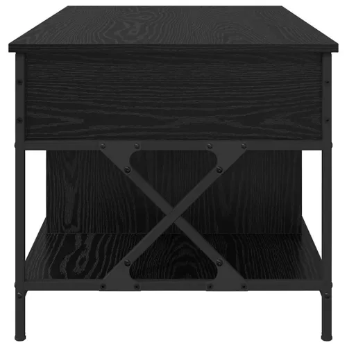 Stolić za kavu Crni hrast 100 x 55 x 48.5 cm Konstruirano drvo - Crni hrast Cijena