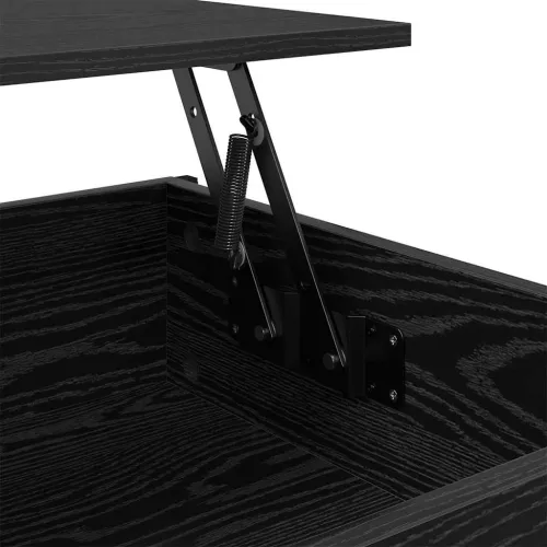 Stolić za kavu Crni hrast 100 x 55 x 48.5 cm Konstruirano drvo - Crni hrast Cijena