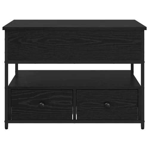 Stolić za kavu Crni hrast 70 x 50 x 54.5 cm Konstruirano drvo - Crni hrast 70 cm Cijena