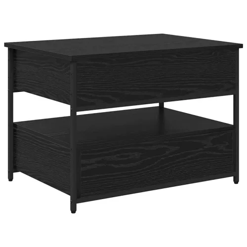 Stolić za kavu Crni hrast 70 x 50 x 54.5 cm Konstruirano drvo - Crni hrast 70 cm Cijena