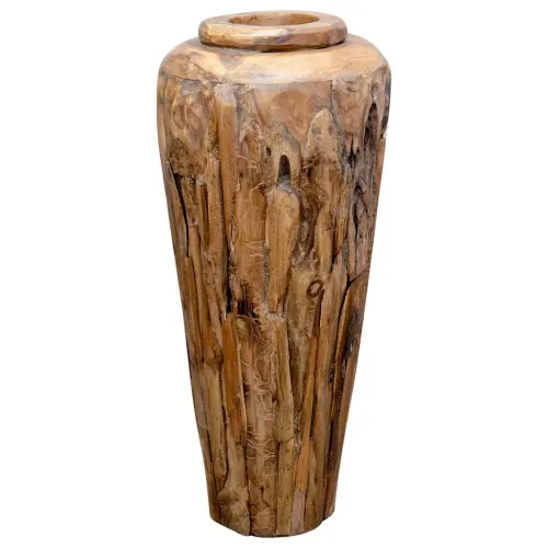 Ukrasna vaza 40 x 100 cm od masivne tikovine - 40 x 100 cm Cijena