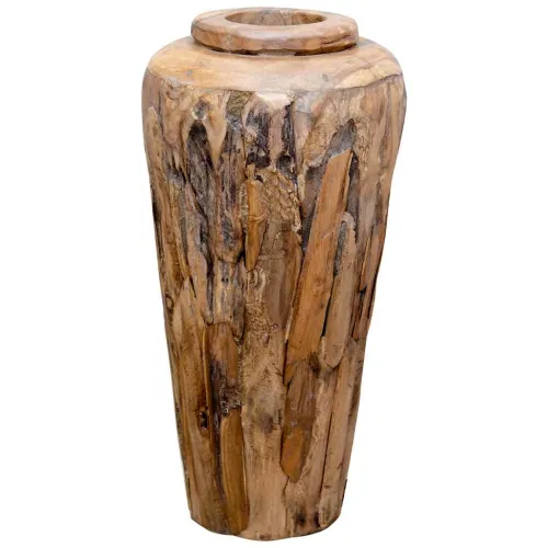 Ukrasna vaza 40 x 80 cm od masivne tikovine - 40 x 80 cm Cijena