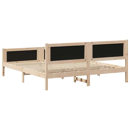 Okvir za krevet s uzglavljem Sivo-smeđa 180 x 200 cm - Smeđa i taupe 180 x 200 cm Cijena