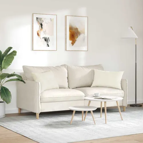 Jastučići za sofu 2 pcs Krema 60 x 40 cm Kordura tekstil - Krema 40 x 60 cm Cijena