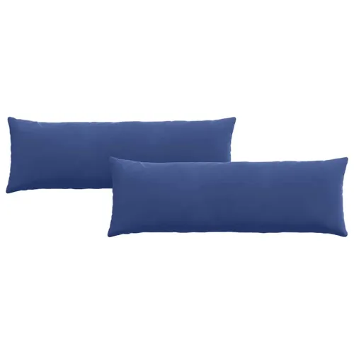 Jastučići za sofu 2 pcs Policijska plava 120 x 40 cm - Policijska plava 40 x 120 cm Cijena