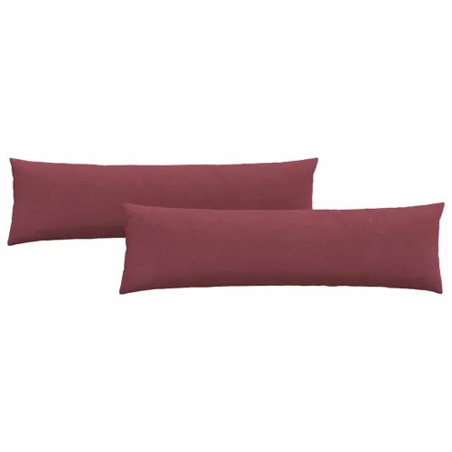Jastučići za sofu 2 kom. tkanina Vinska crvena 145 x 40 cm - boja crnog vina 40 x 145 cm Cijena