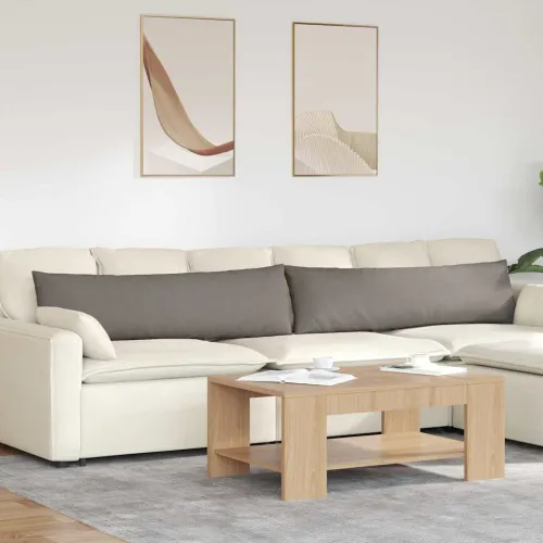 Jastučići za sofu 2 kom. tkanina Sivo-smeđa 145 x 40 cm - Sivo-smeđa 40 x 145 cm Cijena