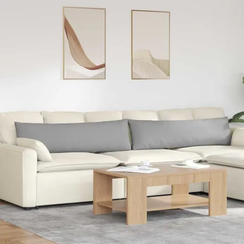 Jastučići za sofu 2 kom. tkanina Oblačnosiva 145 x 40 cm - Siva tkanina oblak 40 x 145 cm Cijena
