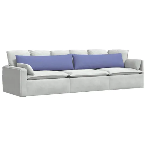 Jastučići za sofu 2 kom. tkanina Traper plava 145 x 40 cm - Trapere plave boje 40 x 145 cm Cijena