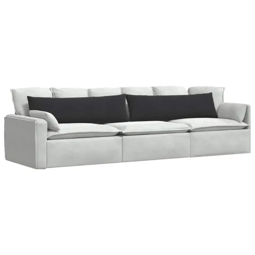 Jastučići za sofu 2 pcs Crna 145 x 40 cm Kordura tekstil - Crna 40 x 145 cm Cijena