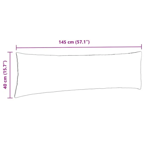 Jastučići za sofu 2 kom. tkanina Tamno siva 145 x 40 cm - Tamno siva 40 x 145 cm Cijena