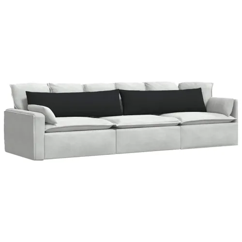 Jastučići za sofu 2 kom. tkanina Crna 145 x 40 cm - Crna 40 x 145 cm Cijena