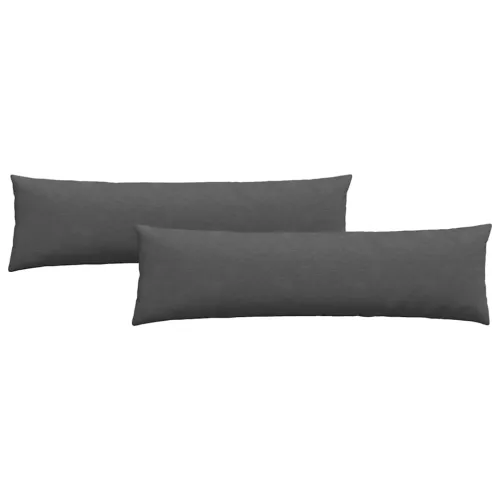 Jastučići za sofu 2 pcs Tamno siva 145 x 40 cm Kordura tekstil - Tamno siva 145 x 40 cm Cijena