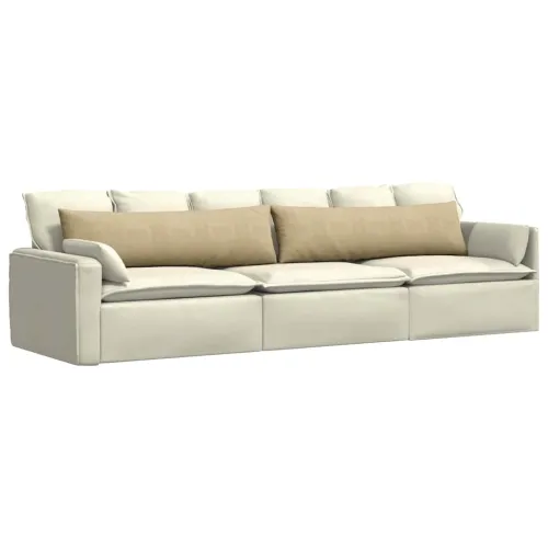 Jastučići za sofu 2 pcs Siva zelena 145 x 40 cm Kordura tekstil - Siva zelena 145 x 40 cm Cijena