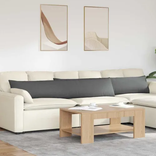 Jastučići za sofu 2 kom. tkanina Tamno siva 200 x 40 cm - Tamno siva 40 x 200 cm Cijena