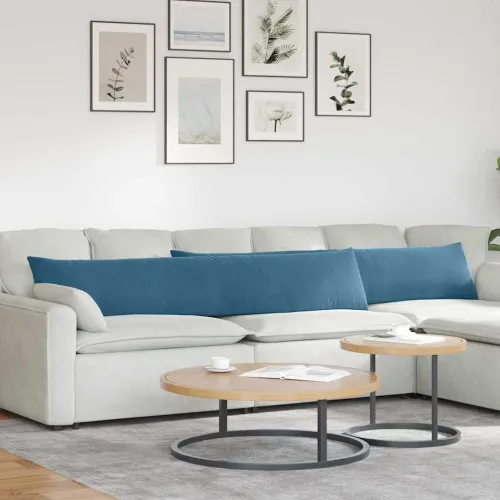 Jastučići za sofu 2 pcs Plava 200 x 40 cm Kordura tekstil - Plava 40 x 200 cm Cijena