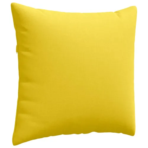 Jastučići za sofu 2 kom. tkanina Svijetlo žuta 45 x 45 cm - Svjetložuta 45 x 45 cm Cijena