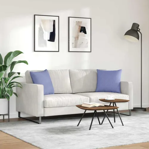 Jastučići za sofu 2 kom. tkanina Traper plava 45 x 45 cm - Trapere plave boje 45 x 45 cm Cijena