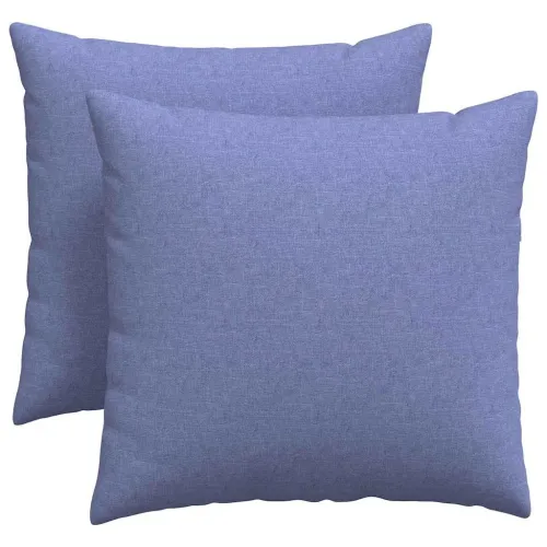 Jastučići za sofu 2 kom. tkanina Traper plava 45 x 45 cm - Trapere plave boje 45 x 45 cm Cijena