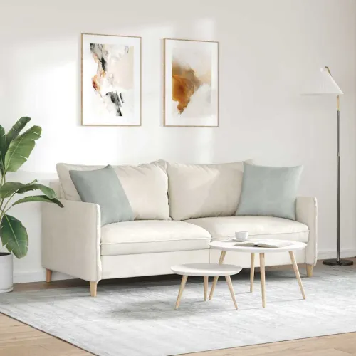 Jastučići za sofu 2 pcs Svijetlo siva 45 x 45 cm - Svjetlosiva 45 x 45 cm Cijena
