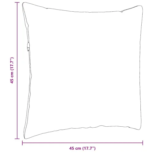 Jastučići za sofu 2 pcs Tamno siva 45 x 45 cm Kordura tekstil - Tamno siva 45 x 45 cm Cijena