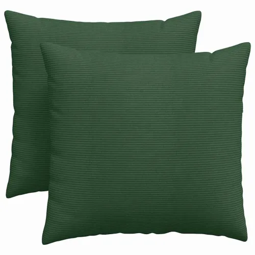 Jastučići za sofu 2 pcs Tamnozelena 45 x 45 cm Kordura tekstil - Tamnozelena 45 x 45 cm Cijena