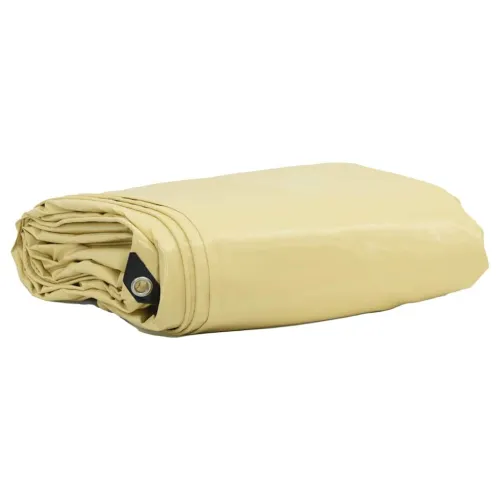 Cerada 650g / m² Bež 5 x 5 m Platno s PVC premazom - Bež 5 x 5 m with eyelets Cijena
