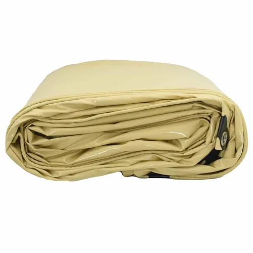 Cerada 650g / m² Bež 5 x 8 m Platno s PVC premazom - Bež 5 x 8 m with eyelets Cijena