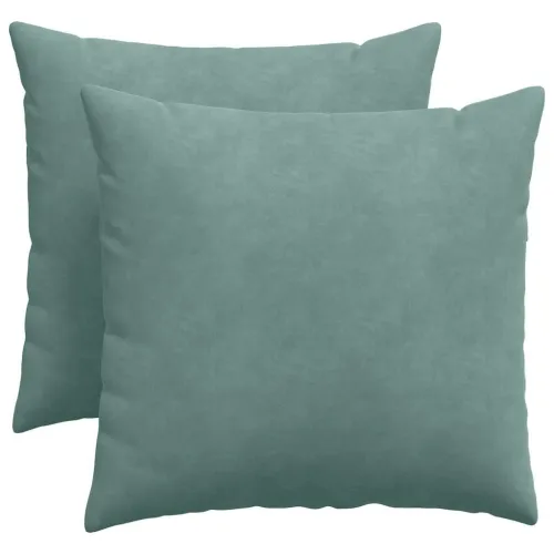 Jastučići za sofu 2 pcs Morska zelena 50 x 50 cm - zelena boja mora 50 x 50 cm Cijena