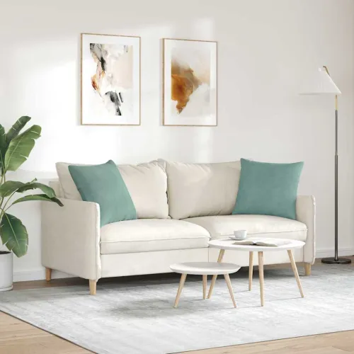 Jastučići za sofu 2 pcs Morska zelena 50 x 50 cm - zelena boja mora 50 x 50 cm Cijena