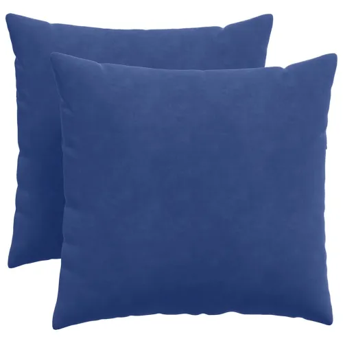 Jastučići za sofu 2 pcs Policijska plava 50 x 50 cm - Policijska plava 50 x 50 cm Cijena