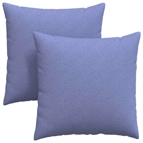 Jastučići za sofu 2 kom. tkanina Traper plava 60 x 60 cm - Trapere plave boje 60 x 60 cm Cijena